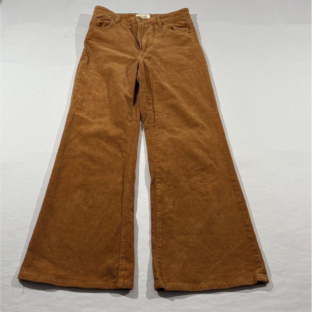 ROLLA'S Women's Brown Corduroy Boot Cut Pants